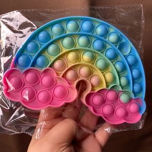 rainbow pop it